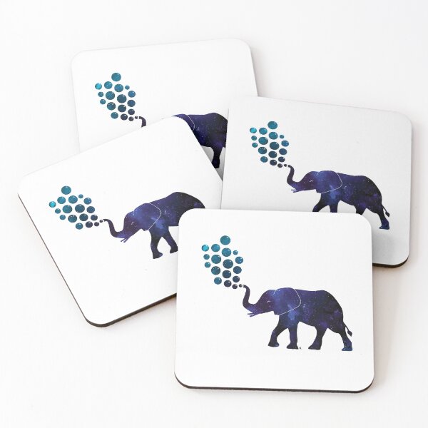 Item preview, Space Bubbles Elephant designed and sold by nldesigns.