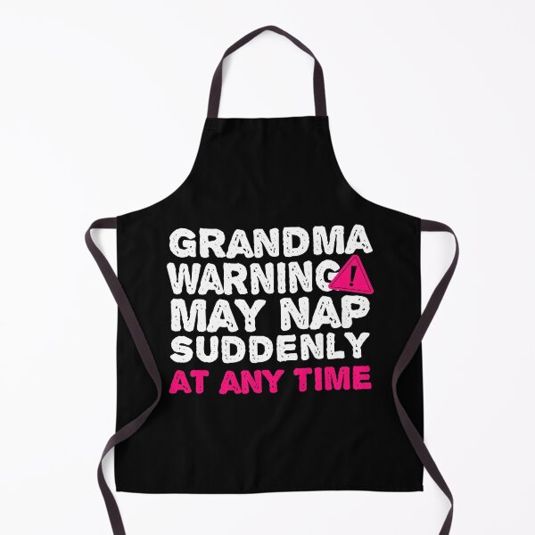 Item preview, Grandma Warning May Nap Suddenly At Any Time - Best gift for Grand Mothers designed and sold by redblackline.