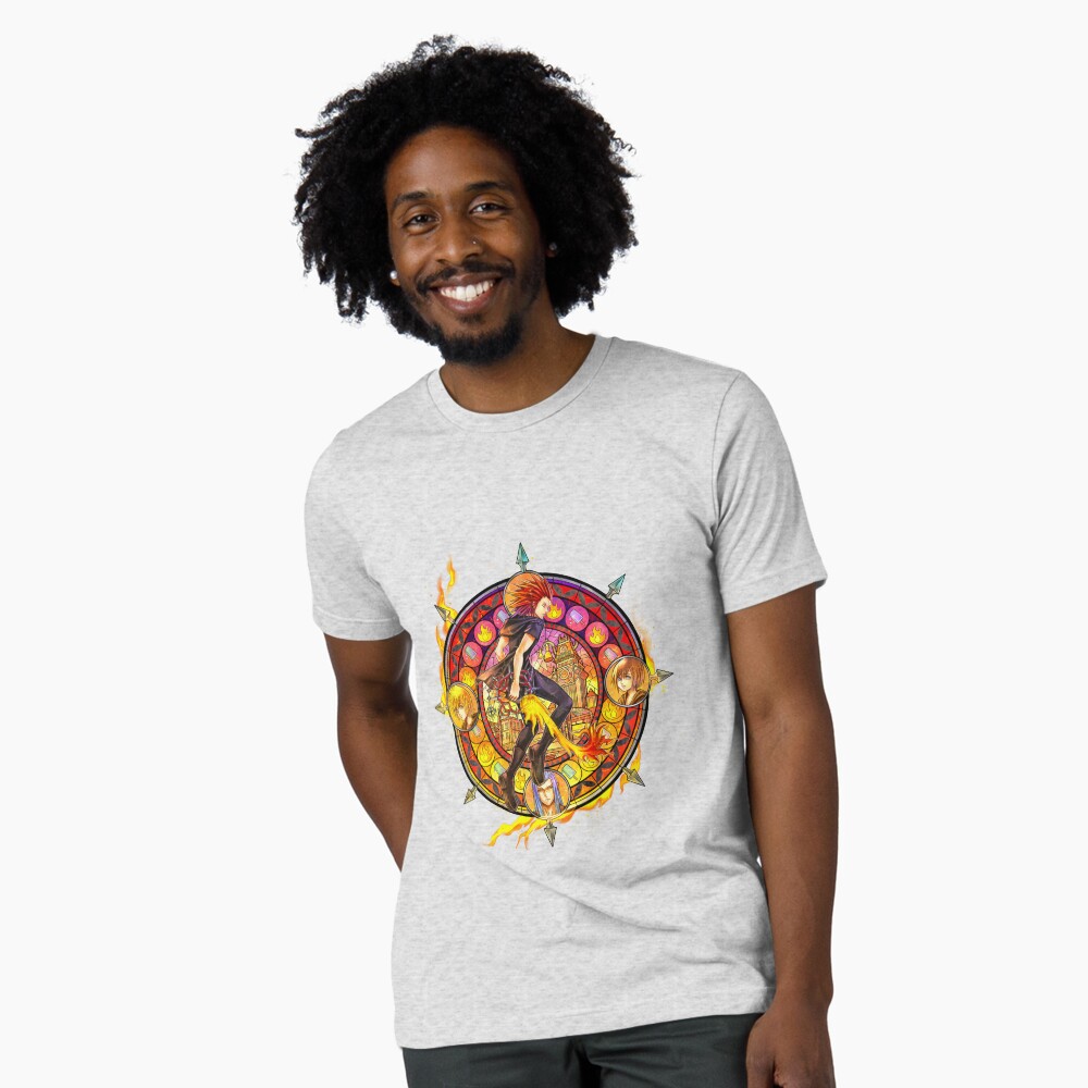 Vista previa del artículo con la obra «Camiseta de tejido mixto», diseñado y vendido por Lali-Holley.