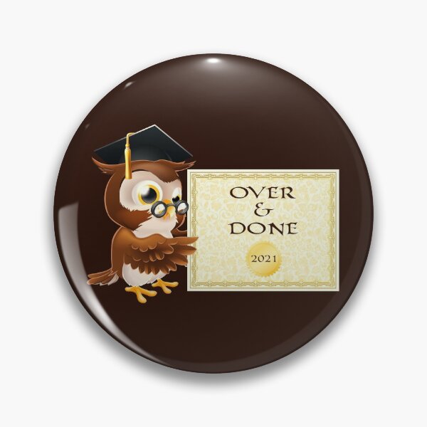 Item preview, Owl Over & Done (on Brown) designed and sold by PawsitiveMum.