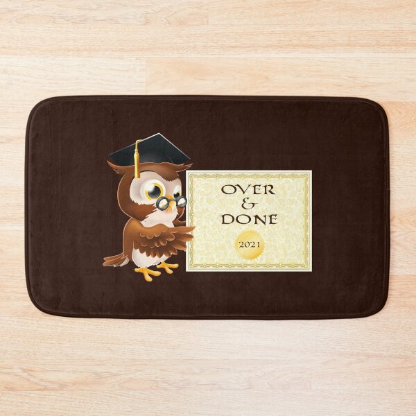 Item preview, Owl Over & Done (on Brown) designed and sold by PawsitiveMum.