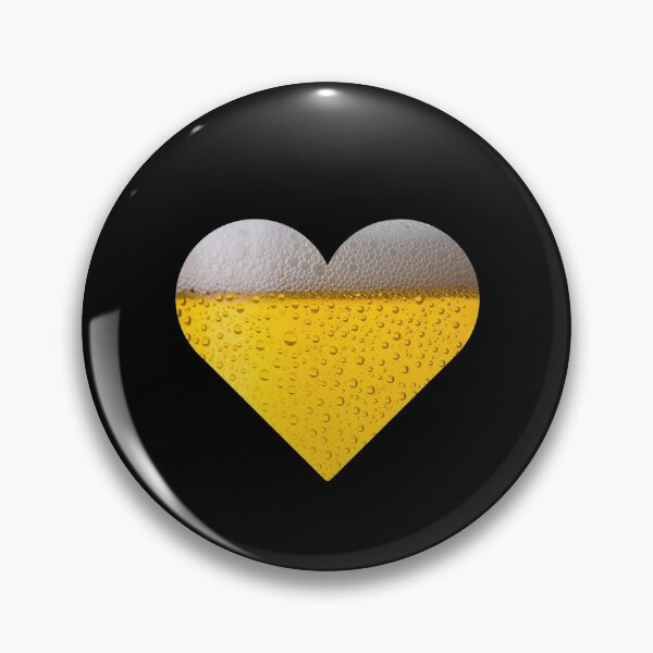 Beer Heart  Pin for Sale by lukassfr