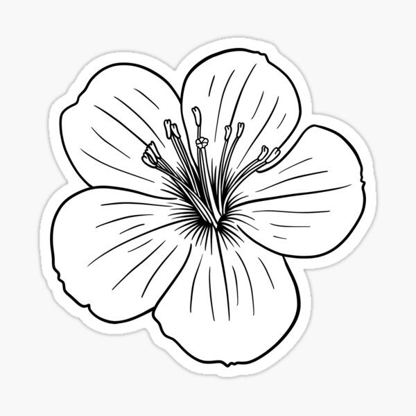 Minimalist Cherry Blossom Tattoo Idea  BlackInk