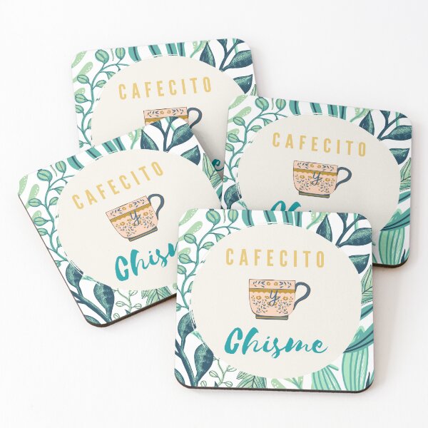 Item preview, Cafecito y chisme designed and sold by avilakana.