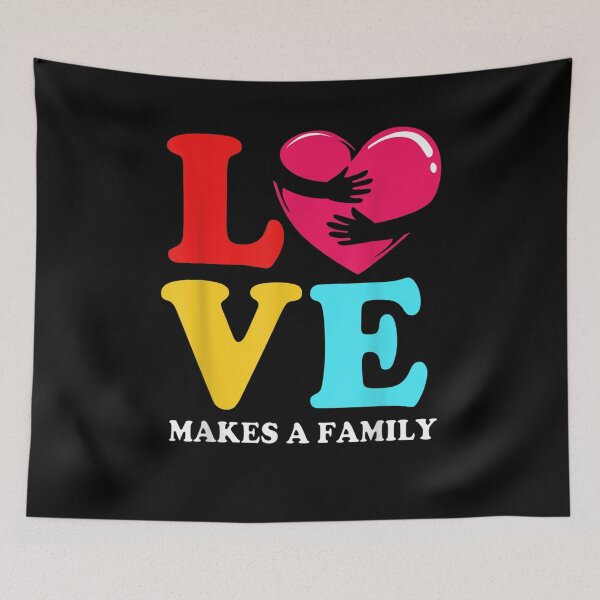 Item preview, Love Makes A Family Foster Care Awareness  designed and sold by laurader.