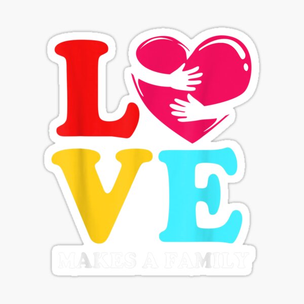 Love Makes a Family Adoption 12x12 Scrapbooking Stickers – Country Croppers