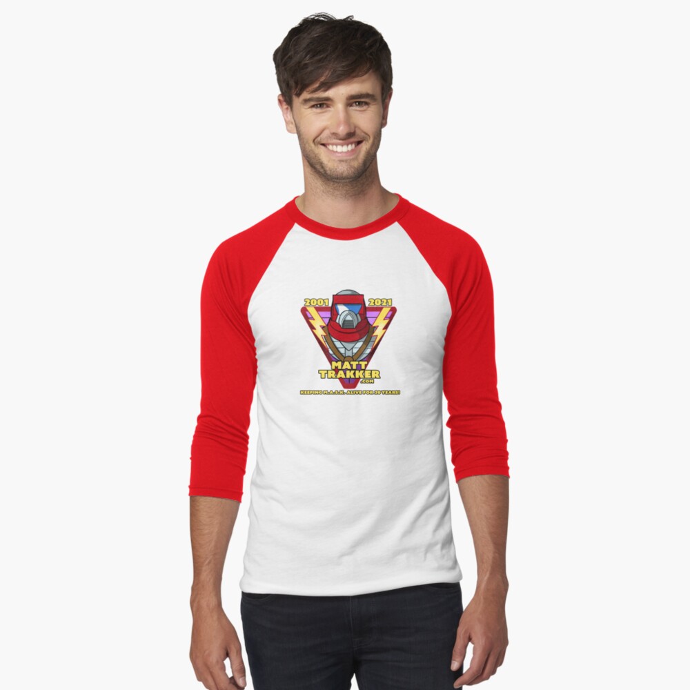 Item preview, Baseball ¾ Sleeve T-Shirt designed and sold by mtrakker.