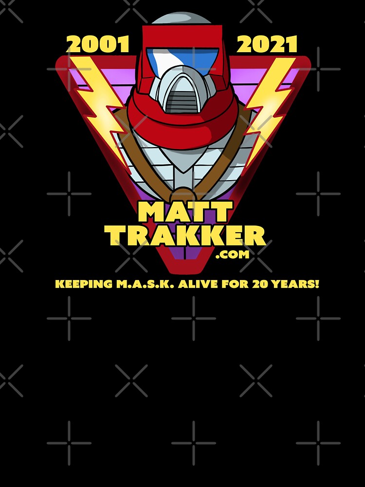 Thumbnail 7 of 7, Oversized T-Shirt, Matt Trakker.com M.A.S.K. 20 Years! designed and sold by mtrakker.