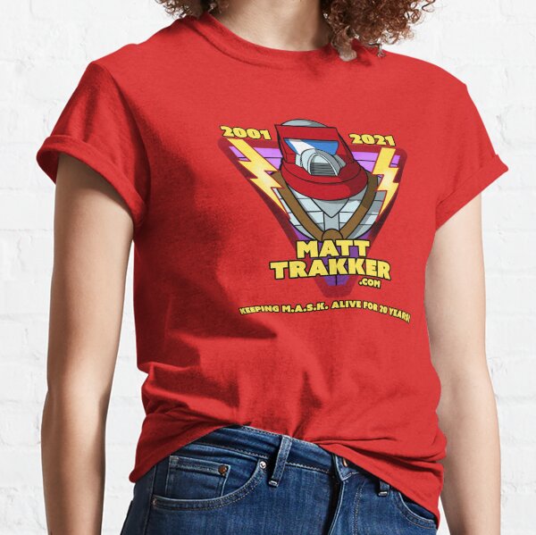 Matt Trakker.com M.A.S.K. 20 Years! Classic T-Shirt