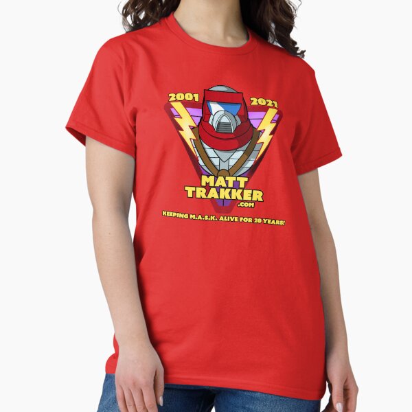 Matt Trakker.com M.A.S.K. 20 Years! Classic T-Shirt