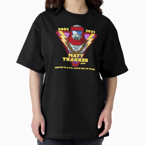 Matt Trakker.com M.A.S.K. 20 Years! Oversized T-Shirt