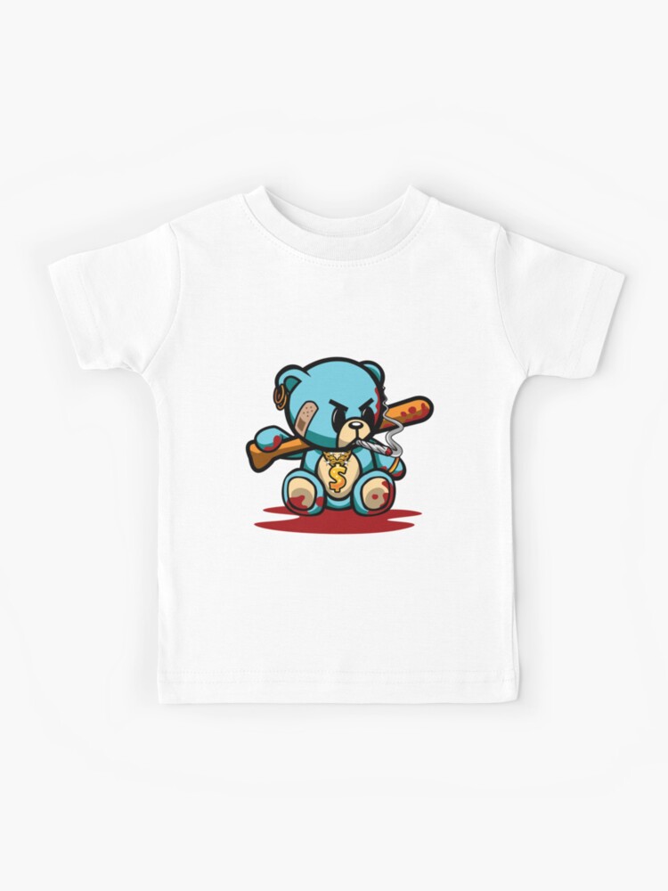 Cartoon Teddy Bear Kids T-Shirt for Sale by svetlana84