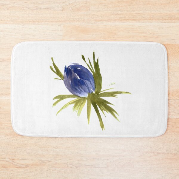 Item preview, Blue Bud.  Anemone Blue. Anemone Blossom Flower.  designed and sold by ZheltakovaIana.