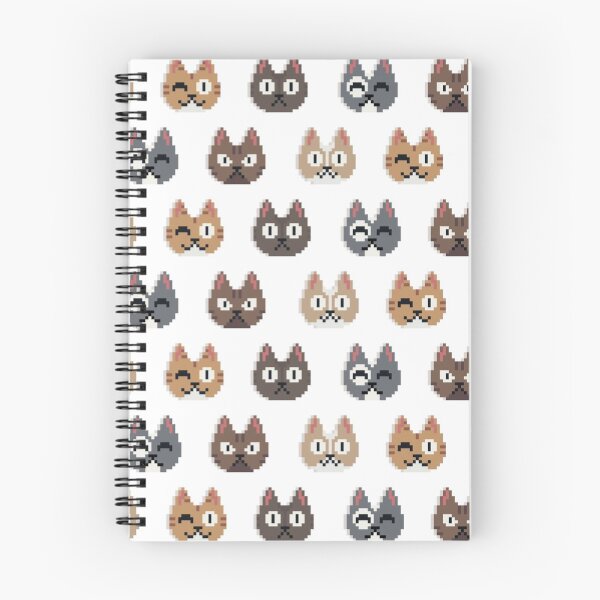 Item preview, Cute Cat Face Pattern designed and sold by VerticalTakeoff.