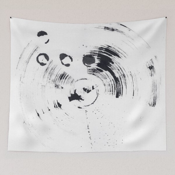 Item preview, ink explorations (104) - abstract black india ink painting designed and sold by expl-rations.
