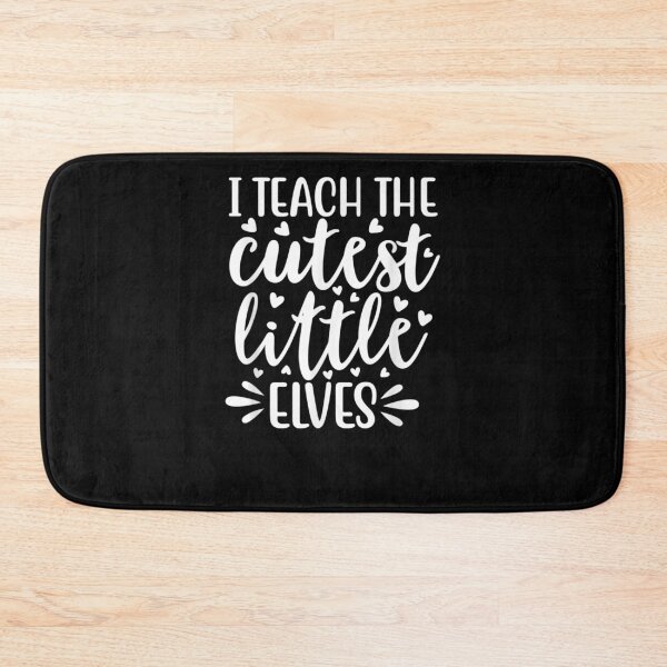Item preview, I Teach The Cutest Little Elves Funny Teacher Christmas  designed and sold by laurader.