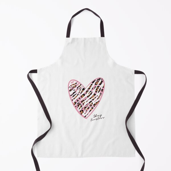 Item preview, Stay Fearless Leopard Pink Print Heart designed and sold by elevated-aura.