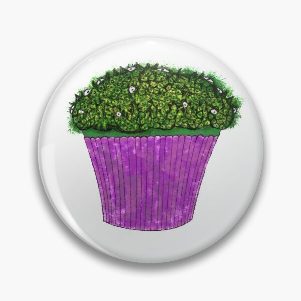 Item preview, Fuzzy Monster Cupcake designed and sold by aliceEkeyes.