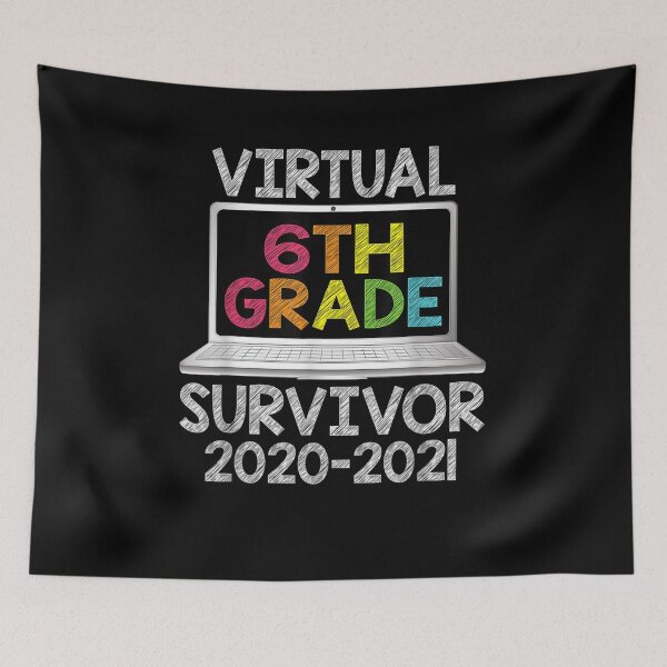 Item preview, Last Day Of School Virtual 6th Grade Survivor 2020 2021  designed and sold by laurader.