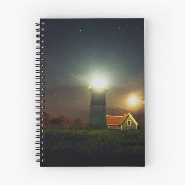 Aperçu de l'œuvre Phare de Nauset la nuit créée et vendue par RYBHOWE.