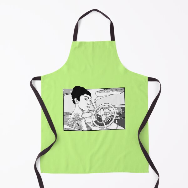 Item preview, girl with a tattoo in the car designed and sold by Prof209.