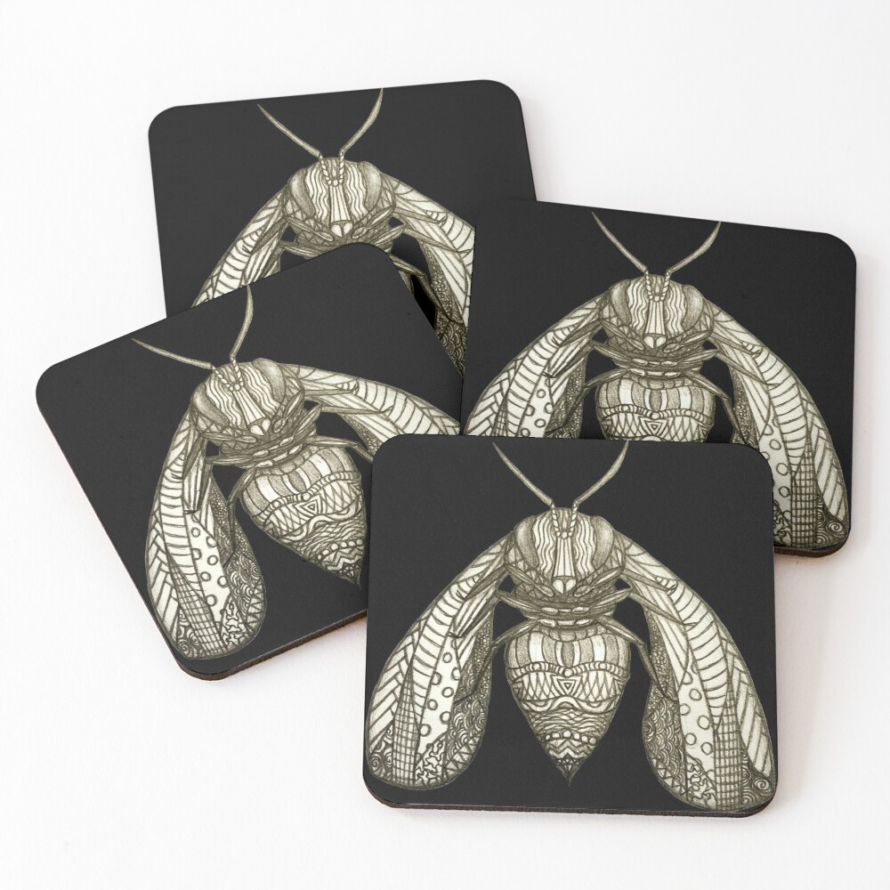 Item preview, Coasters (Set of 4) designed and sold by J-Rage.