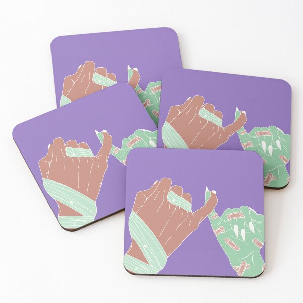 Item preview, Pinkie Promise (Inverse) designed and sold by Gina Noble.