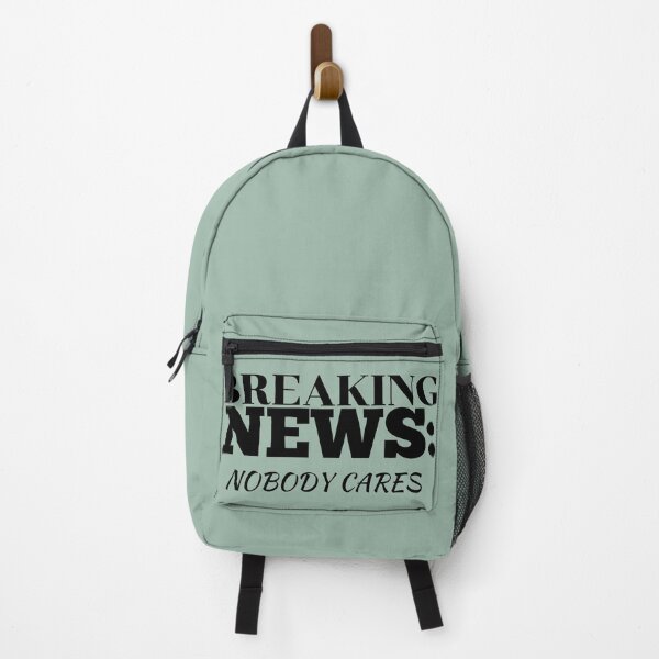 Item preview, Breaking News: Nobody Cares Shirts designed and sold by chanat3659.