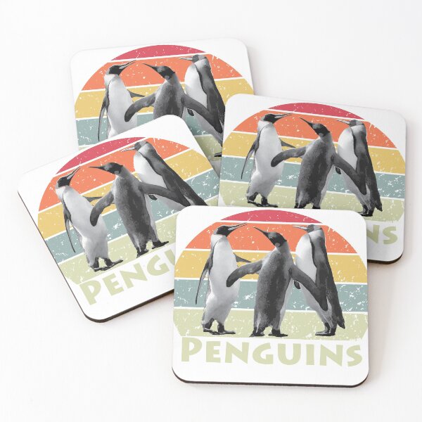 Item preview, Vintage Retro Penguins cute animals designed and sold by matrixvip.