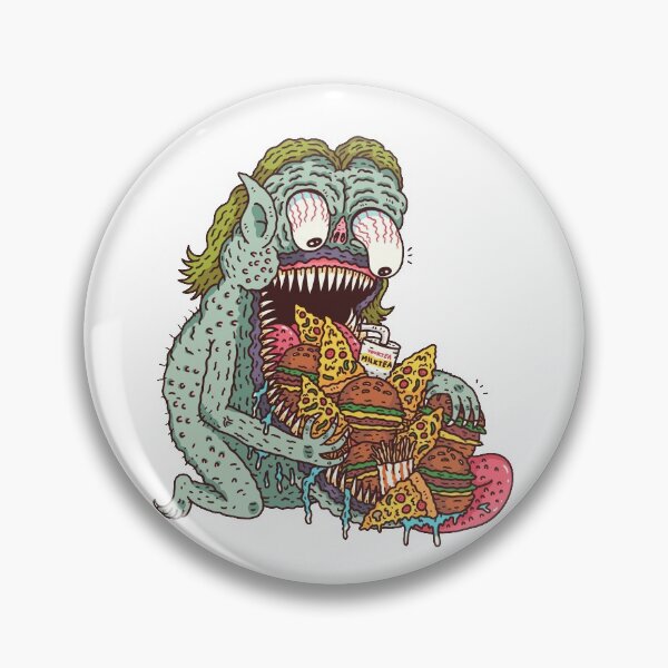 Item preview, I love pizza, burger, fries,milk tea designed and sold by spookyhex.