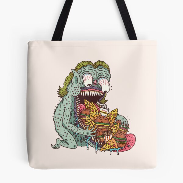 Item preview, I love pizza, burger, fries,milk tea designed and sold by spookyhex.