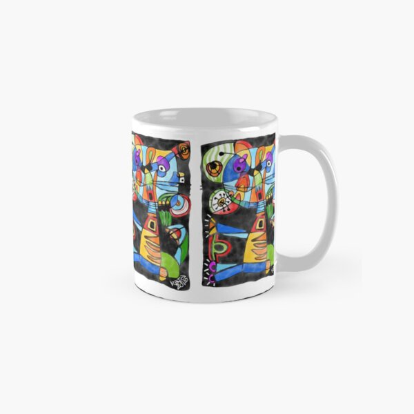 Colorful cat Classic Mug