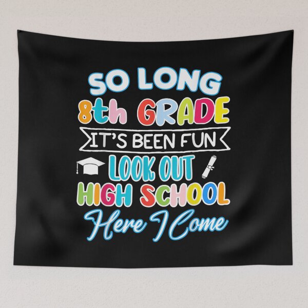 Item preview, So Long 8th Grade Hello High School Graduation Funny  designed and sold by laurader.