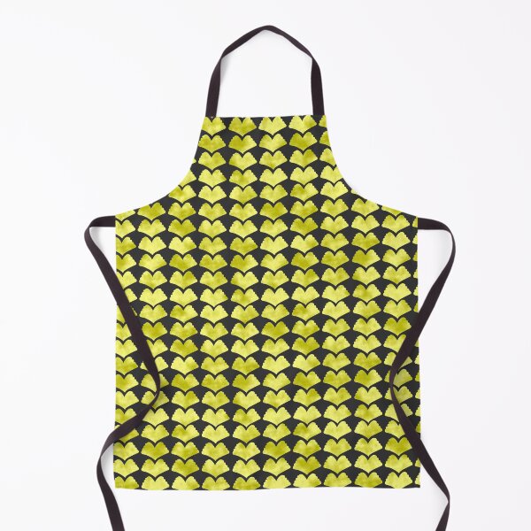 Item preview, Gold Ginkgo Array on Dark Brown Grey designed and sold by Art in My Loft.