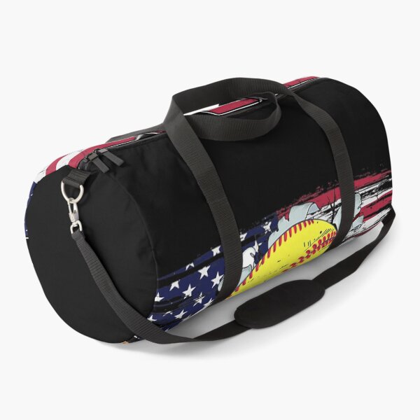 Item preview, Softball Dad American Flag Usa Sport Lovers  designed and sold by jerrie9.