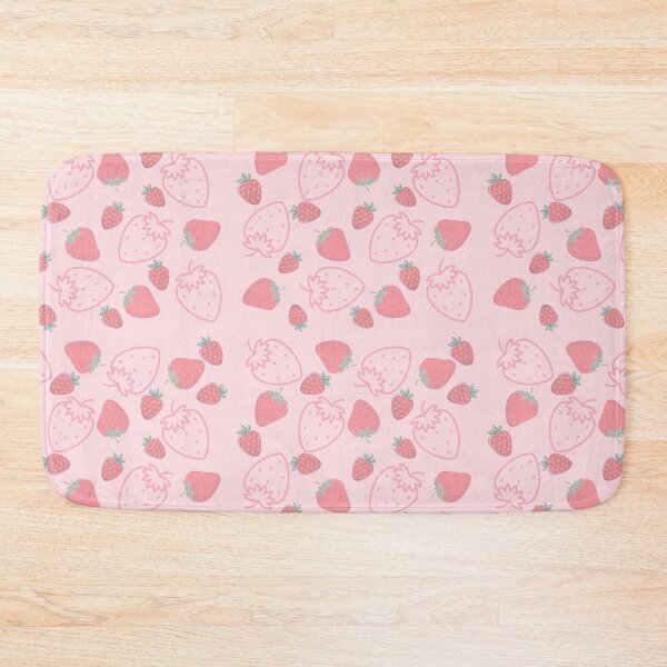 Item preview, Assorted Strawberries Pattern On Pink designed and sold by Mirai FM.