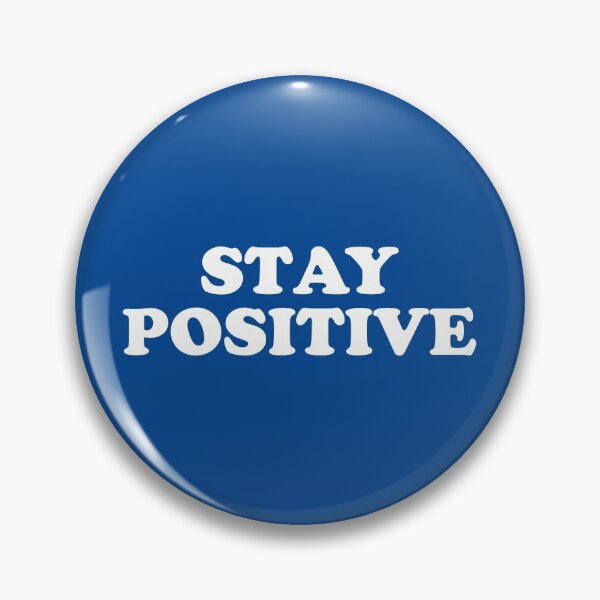 Item preview, Stay Positive Typography #1 designed and sold by SalahBlt.