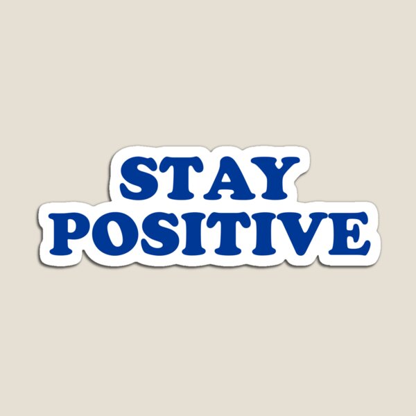 Artikel-Vorschau von Bleiben Sie positiv Typografie #1, designt und verkauft von SalahBlt.