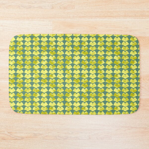 Item preview, Gold Ginkgo Array on Soft Green designed and sold by Art in My Loft.