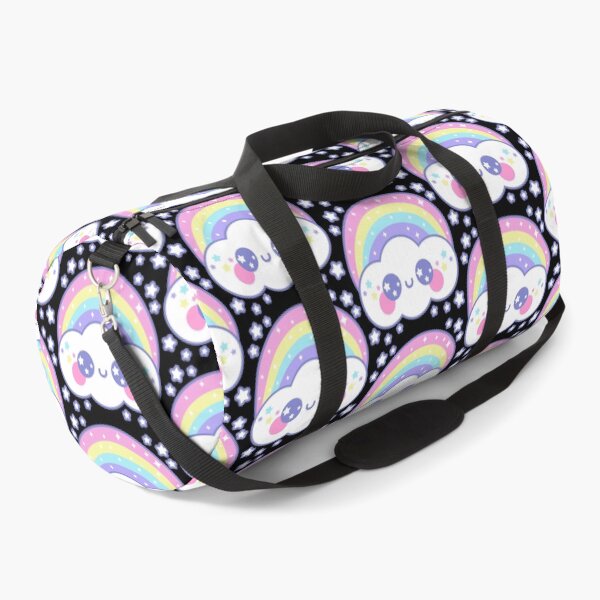 Item preview, Happy Rainbow Cloud - Black designed and sold by HolleyTeaTime.