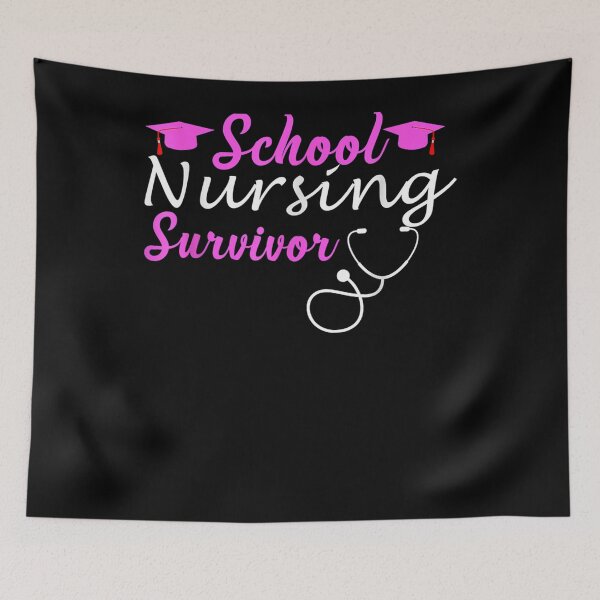 Item preview, Funny School Nursing Survivor  designed and sold by jerrie9.