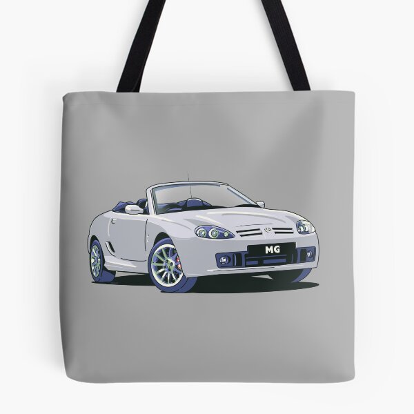 Item preview, MG Rover MG TF en Starlight Silver designed and sold by Webazoot Industries - Car Art.