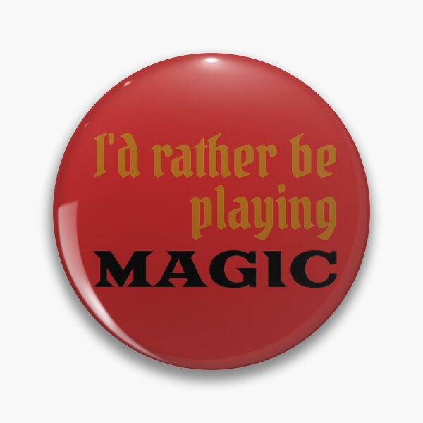 Item preview, I'd rather be playing Magic designed and sold by DiscountDieCuts.