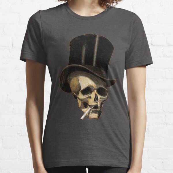 Item preview, M. C. Escher - Skull with Cigarette 1917 designed and sold by TheDailyArt.