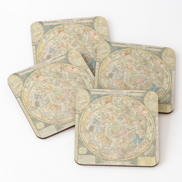 Item preview, 18th Century Constellations Star Chart - Vintage Astronomy designed and sold by OddPop.