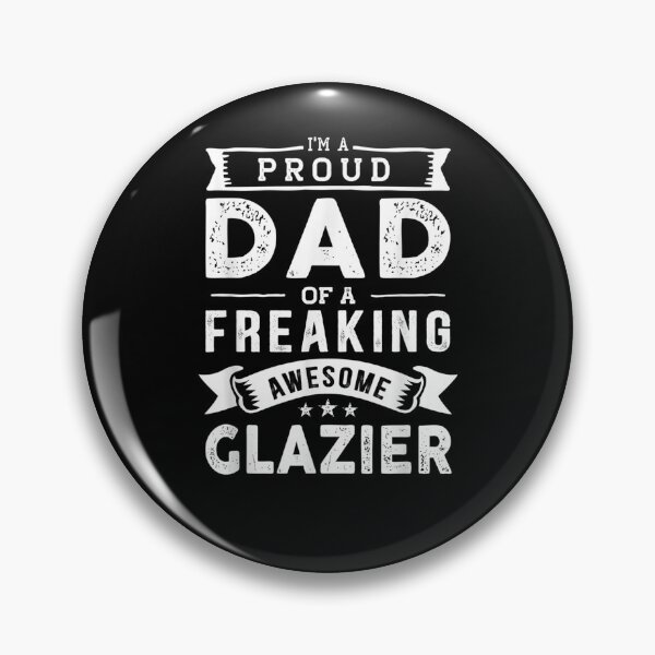 Item preview, I'm A Proud Dad Of Glazier Funny Father's Day designed and sold by laurader.