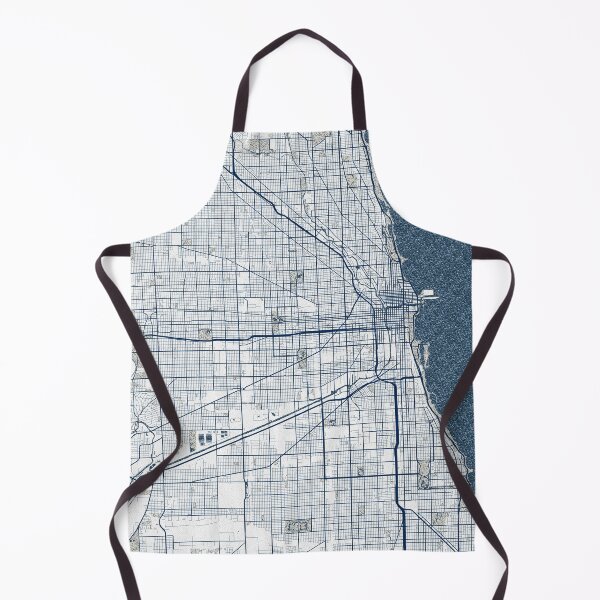 Item preview, Chicago City Map of Illinois, USA - Coastal designed and sold by deMAP.