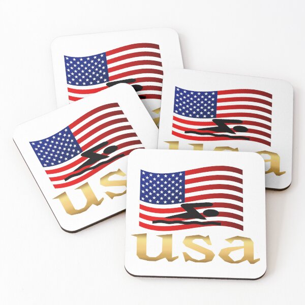 Item preview, USA SWIMMING designed and sold by leicha.