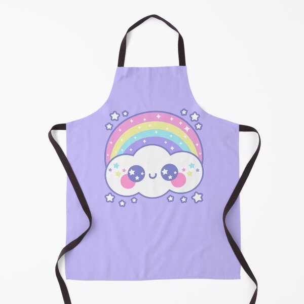 Item preview, Happy Rainbow Cloud - Purple designed and sold by HolleyTeaTime.