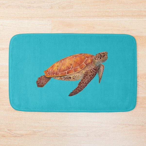 Item preview, Sea turtle swimming designed and sold by artbymeagan.